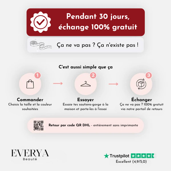 Soutien-gorge confort Everya sans coutures et sans armatures