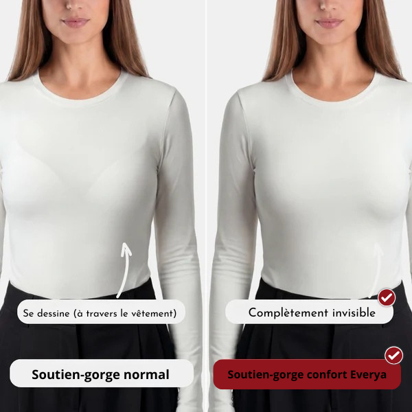 Soutien-gorge confort Everya sans coutures et sans armatures