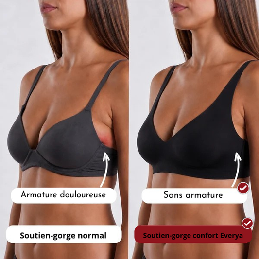 Soutien-gorge confort Everya sans coutures et sans armatures