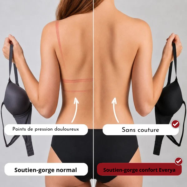 Soutien-gorge confort Everya sans coutures et sans armatures