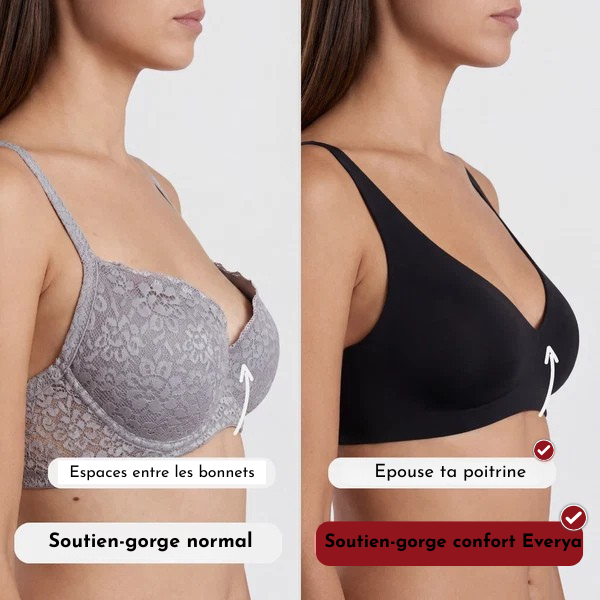 Soutien-gorge confort Everya sans coutures et sans armatures